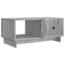 vidaXL Salontafel Wit 90 x 50 x 40 cm Bewerkt hout