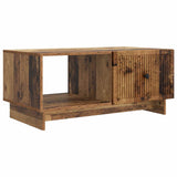 vidaXL Salontafel Wit 90 x 50 x 40 cm Bewerkt hout