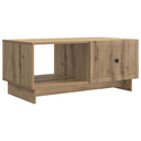 vidaXL Salontafel Wit 90 x 50 x 40 cm Bewerkt hout