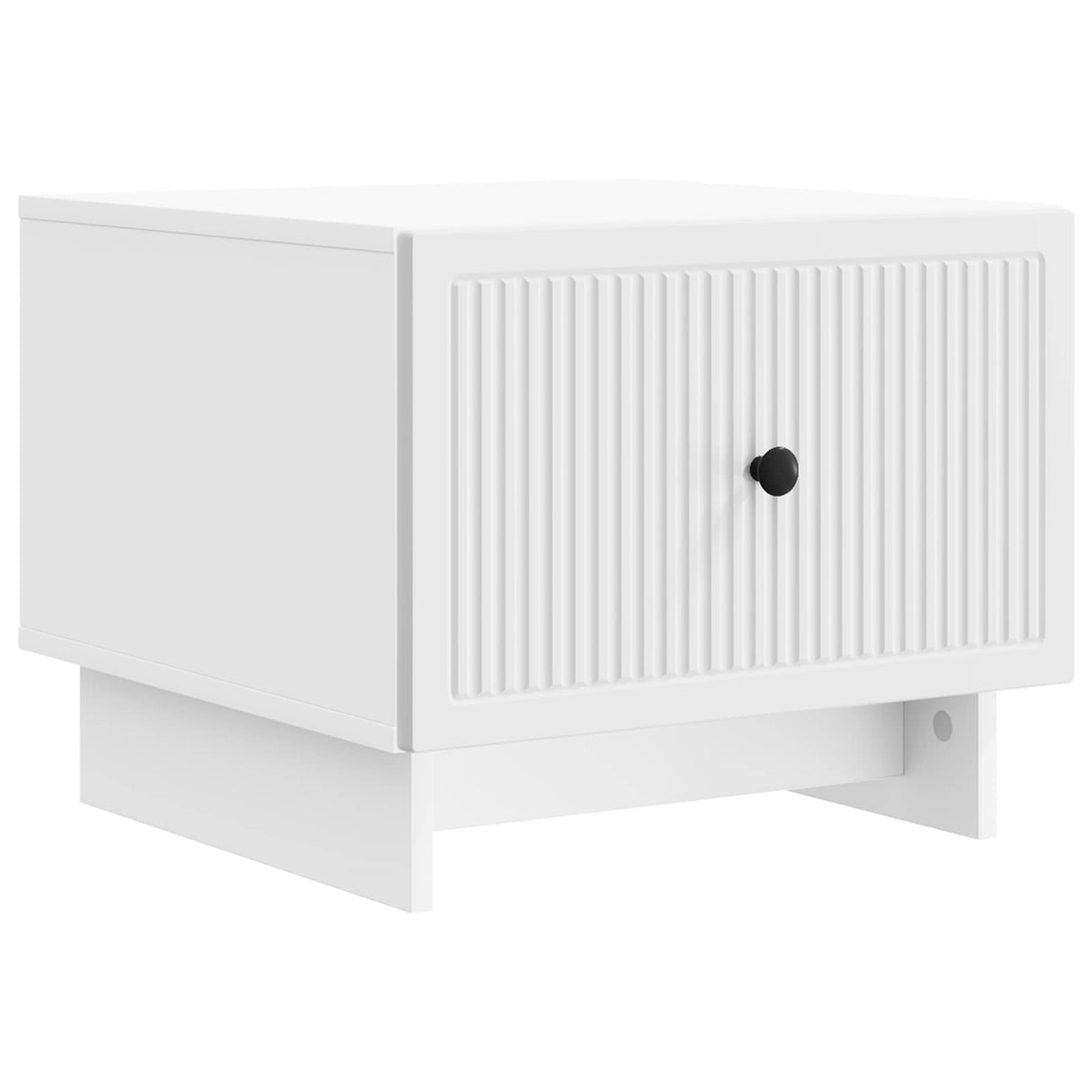 vidaXL Salontafel met lade Wit 49 x 50 x 40 cm Bewerkt hout