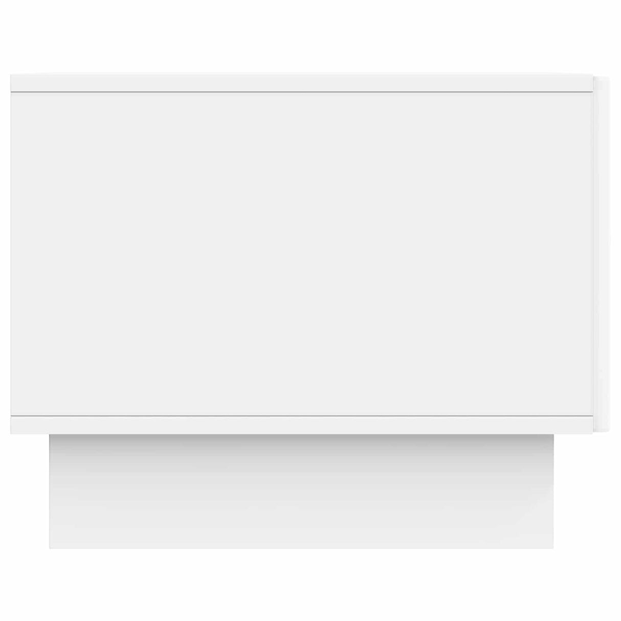 vidaXL Salontafel met lade Wit 49 x 50 x 40 cm Bewerkt hout