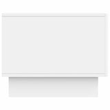 vidaXL Salontafel met lade Wit 49 x 50 x 40 cm Bewerkt hout