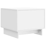 vidaXL Salontafel met lade Wit 49 x 50 x 40 cm Bewerkt hout