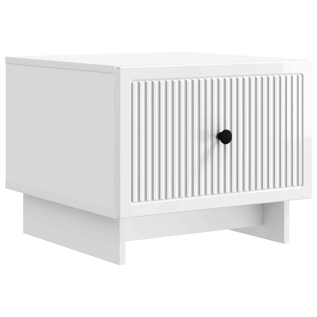 vidaXL Salontafel met lade Wit 49 x 50 x 40 cm Bewerkt hout