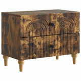 vidaXL Nachtkastje met lade Wit 62 x 34,5 x 48 cm Bewerkt hout