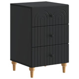 vidaXL Nightstand with Drawer White 43x 41 x 66.5 cm Engineered Wood