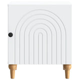vidaXL Nightstand White 43 x 34.5 x 50 cm Engineered Wood