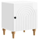 vidaXL Nightstand White 43 x 34.5 x 50 cm Engineered Wood