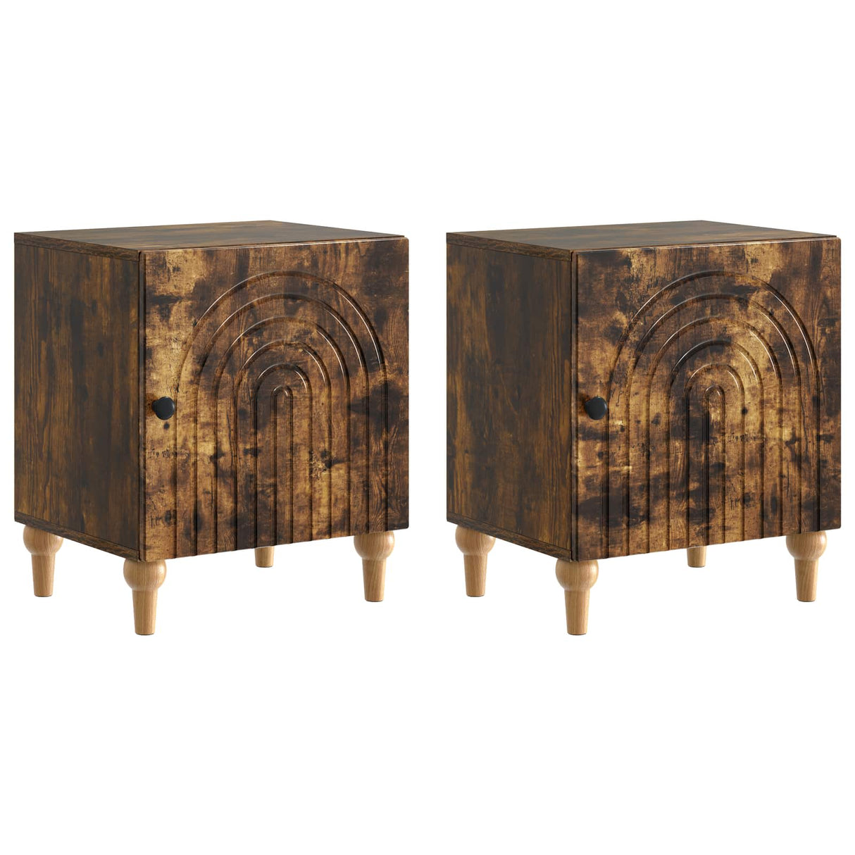 vidaXL Nightstand White 43 x 34.5 x 50 cm Engineered Wood