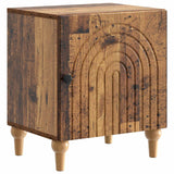 vidaXL Nightstand White 43 x 34.5 x 50 cm Engineered Wood