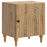 vidaXL Nightstand White 43 x 34.5 x 50 cm Engineered Wood