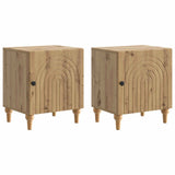 vidaXL Nightstand White 43 x 34.5 x 50 cm Engineered Wood