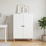 vidaXL Dressoir Wit 66 x 34,5 x 90 cm Bewerkt hout
