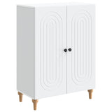 vidaXL Dressoir Wit 66 x 34,5 x 90 cm Bewerkt hout