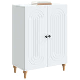 vidaXL Dressoir Wit 66 x 34,5 x 90 cm Bewerkt hout