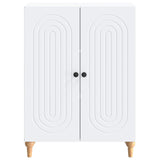 vidaXL Dressoir Wit 66 x 34,5 x 90 cm Bewerkt hout