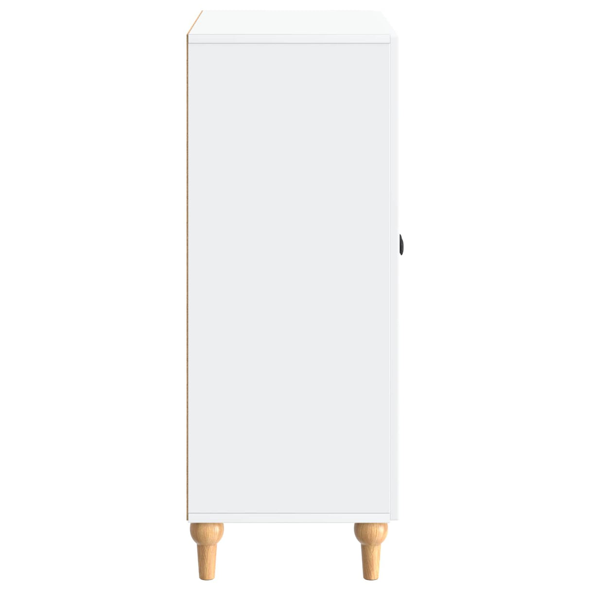 vidaXL Dressoir Wit 66 x 34,5 x 90 cm Bewerkt hout