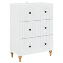 vidaXL Ladekast Wit 66 x 34,5 x 90 cm Bewerkt hout