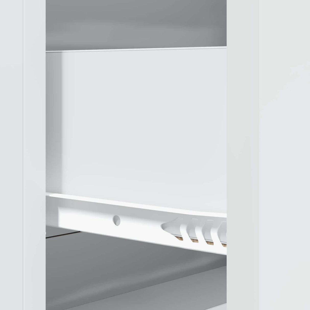 vidaXL Ladekast Wit 66 x 34,5 x 90 cm Bewerkt hout