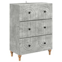 vidaXL Ladekast Wit 66 x 34,5 x 90 cm Bewerkt hout