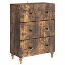 vidaXL Ladekast Wit 66 x 34,5 x 90 cm Bewerkt hout