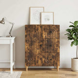 vidaXL Dressoir met lade Wit 66 x 34,5 x 90 cm Bewerkt hout