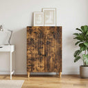 vidaXL Dressoir met lade Wit 66 x 34,5 x 90 cm Bewerkt hout
