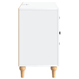 vidaXL TV Kast met lade Wit 89 x 34,5 x 60 cm Bewerkt hout