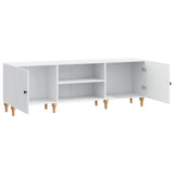 vidaXL TV Kast Wit 150 x 31 x 50 cm Bewerkt hout