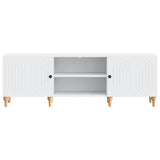 vidaXL TV Kast Wit 150 x 31 x 50 cm Bewerkt hout