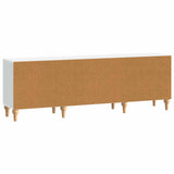 vidaXL TV Kast Wit 150 x 31 x 50 cm Bewerkt hout