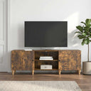 vidaXL TV Kast Wit 150 x 31 x 50 cm Bewerkt hout