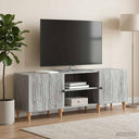 vidaXL TV Kast Wit 150 x 31 x 50 cm Bewerkt hout