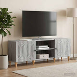 vidaXL TV Kast Wit 150 x 31 x 50 cm Bewerkt hout