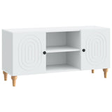 vidaXL TV Kast Wit 102 x 34,5 x 50 cm Bewerkt hout