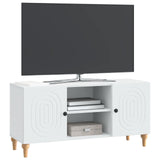 vidaXL TV Kast Wit 102 x 34,5 x 50 cm Bewerkt hout