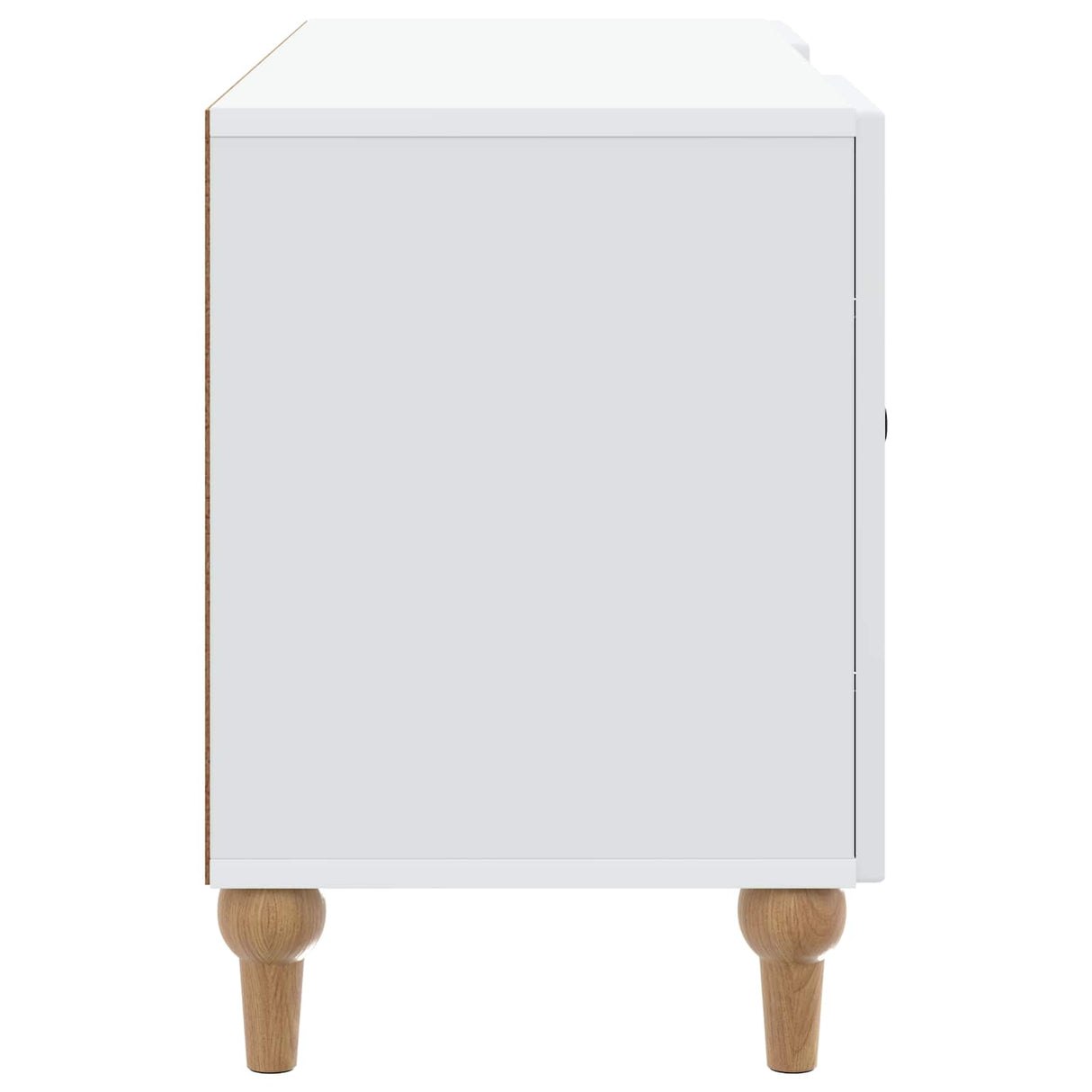 vidaXL TV Kast Wit 102 x 34,5 x 50 cm Bewerkt hout