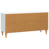 vidaXL TV Kast Wit 102 x 34,5 x 50 cm Bewerkt hout