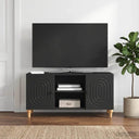 vidaXL TV Kast Wit 102 x 34,5 x 50 cm Bewerkt hout