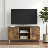 vidaXL TV Kast Wit 102 x 34,5 x 50 cm Bewerkt hout