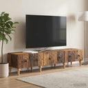 vidaXL TV Cabinet with Drawer White 147 x 34.5 x 30 cm Engineered Wood