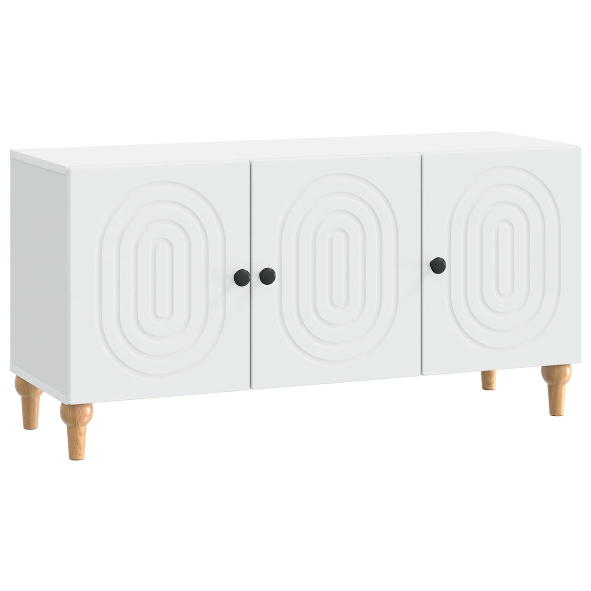 vidaXL TV Kast Wit 99 x 34,5 x 50 cm Bewerkt hout