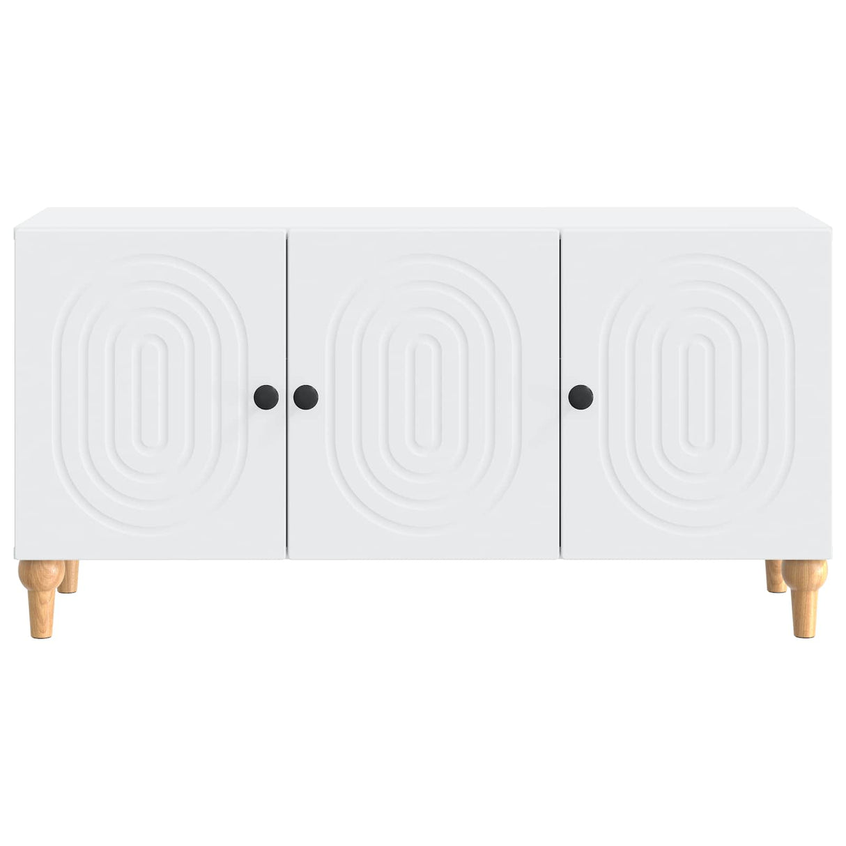 vidaXL TV Kast Wit 99 x 34,5 x 50 cm Bewerkt hout