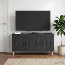 vidaXL TV Kast Wit 99 x 34,5 x 50 cm Bewerkt hout