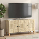 vidaXL TV Kast Wit 99 x 34,5 x 50 cm Bewerkt hout