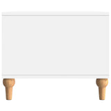 vidaXL Salontafel Wit 90 x 50 x 40 cm Bewerkt hout