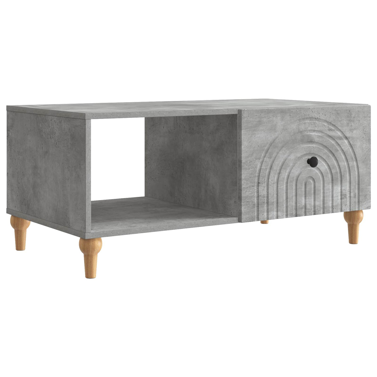 vidaXL Salontafel Wit 90 x 50 x 40 cm Bewerkt hout
