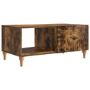 vidaXL Salontafel Wit 90 x 50 x 40 cm Bewerkt hout