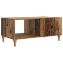 vidaXL Salontafel Wit 90 x 50 x 40 cm Bewerkt hout