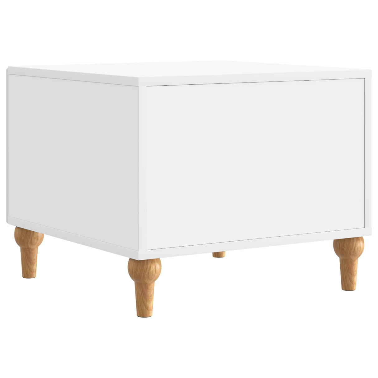vidaXL Salontafel met lade Wit 49 x 50 x 40 cm Bewerkt hout